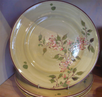 assiette chevrefeuille