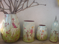 vases et huilier